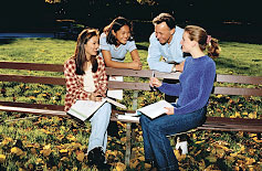 conversation between foreign students