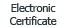 Online certificate new window open